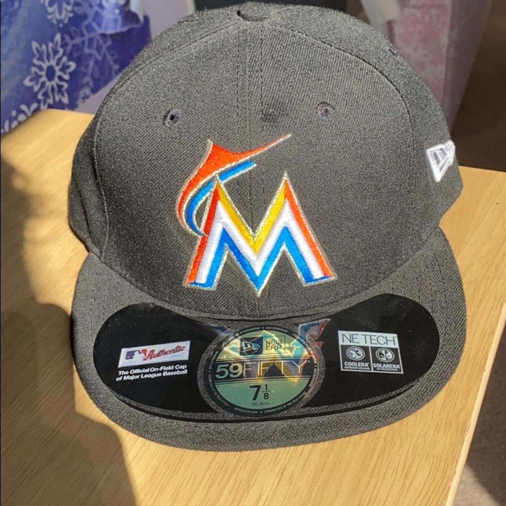 Florida Marlins fitted hat